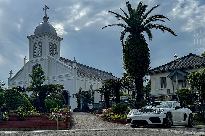 カトリック大江教会とGT4RS