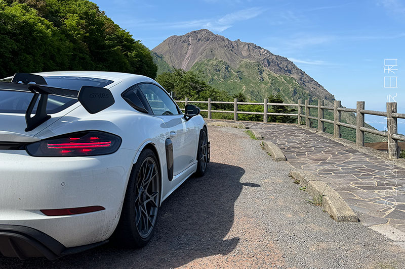 GT4RSと雲仙岳