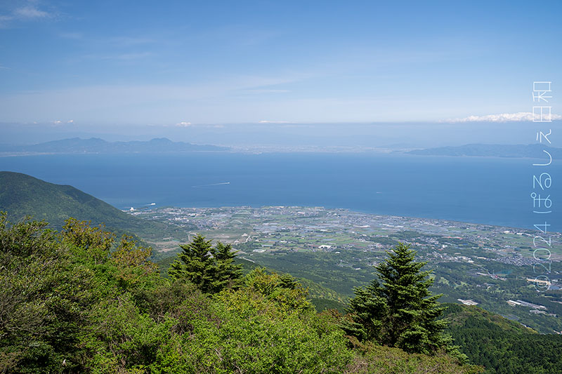 仁田峠からの眺め