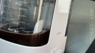 リンサークリーナーに溜まった汚水