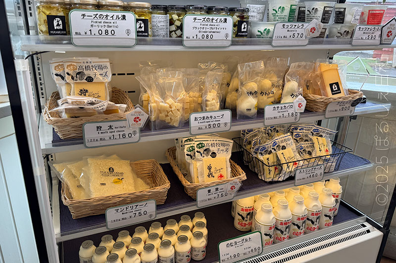 高橋牧場 店内
