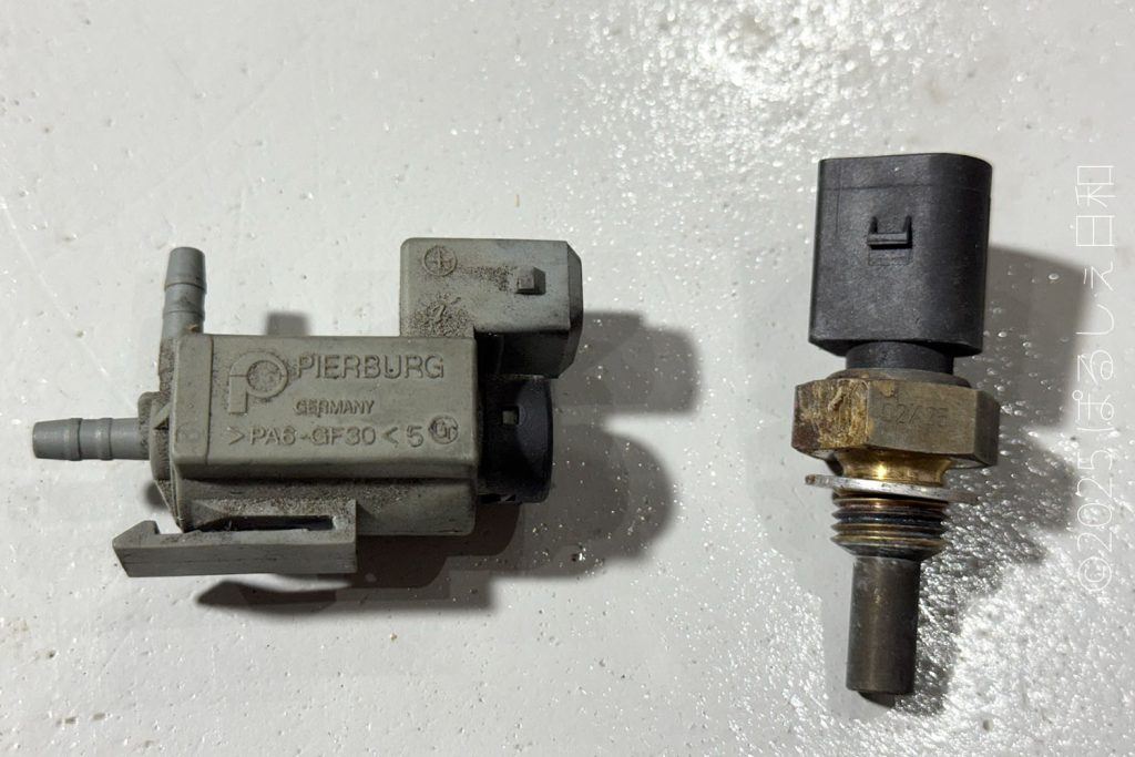 996 ソレノイドバルブ、水温センサー