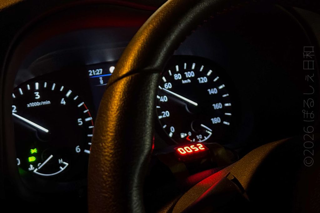 キャラバン 自作デジタルメーター